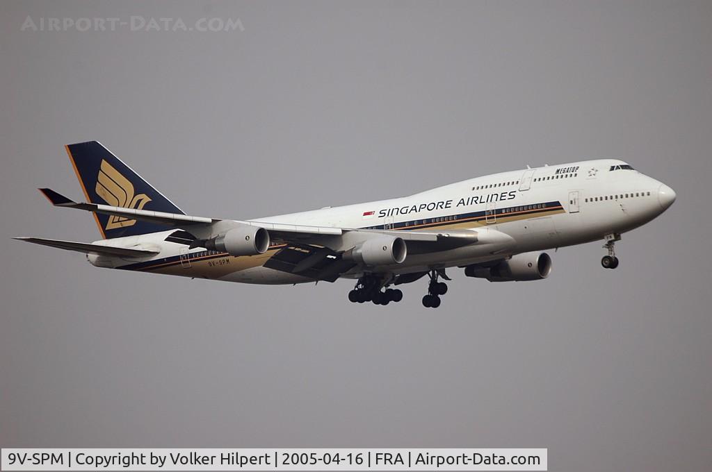 9V-SPM, 2000 Boeing 747-412 C/N 29950, Boeing 747-412