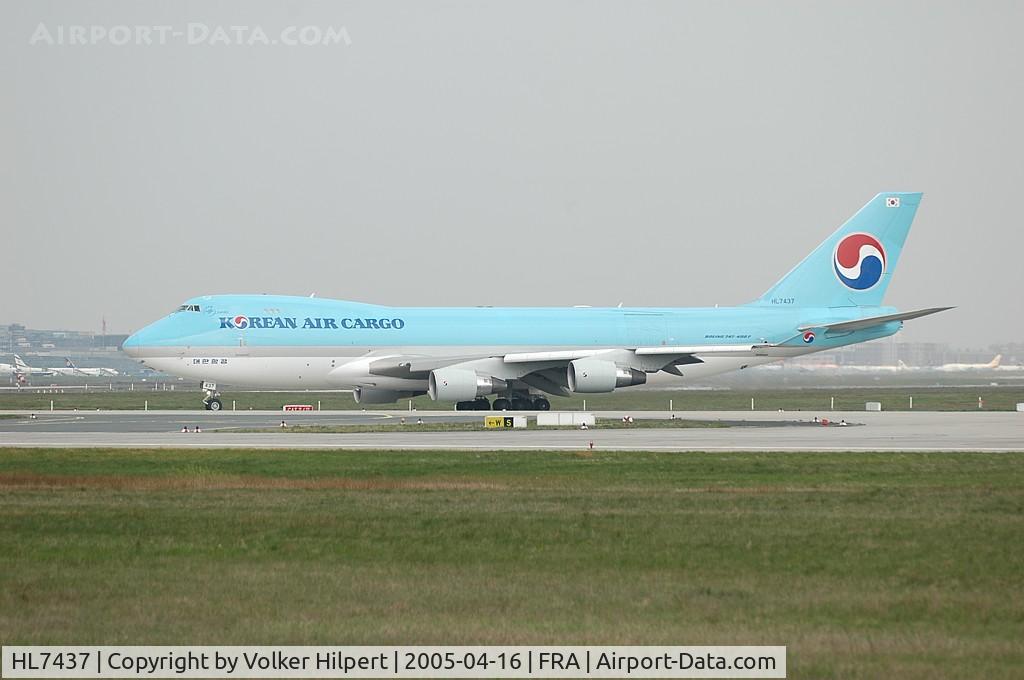 HL7437, 2003 Boeing 747-4B5F/SCD C/N 32808, Boeing 747-4B5FSCD