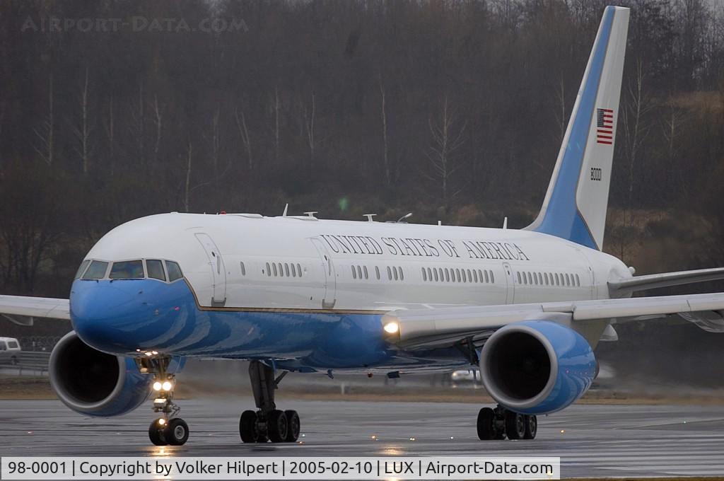 98-0001, 1998 Boeing VC-32A (757-200) C/N 29025, Boeing 757 (VC-32A)