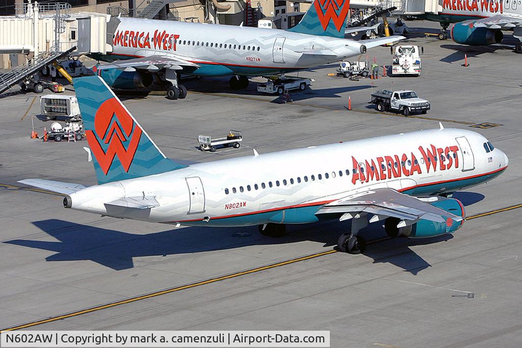 N602AW, 1995 Airbus A320-232 C/N 565, AMERICAN WEST