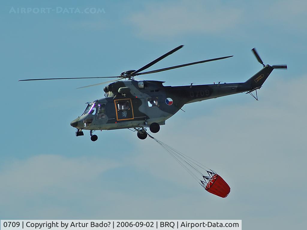 0709, PZL-Swidnik W-3A Sokól C/N 370709, Czech Air Force - PZL W3 Sokol