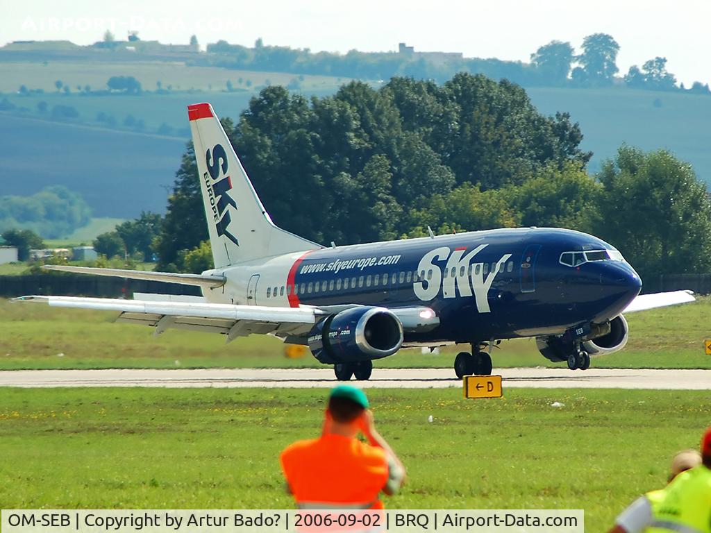 OM-SEB, 1992 Boeing 737-5Y0 C/N 25191, SkyEurope