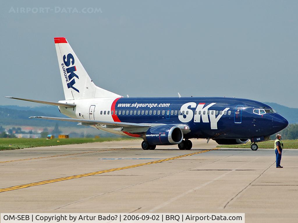 OM-SEB, 1992 Boeing 737-5Y0 C/N 25191, SkyEurope