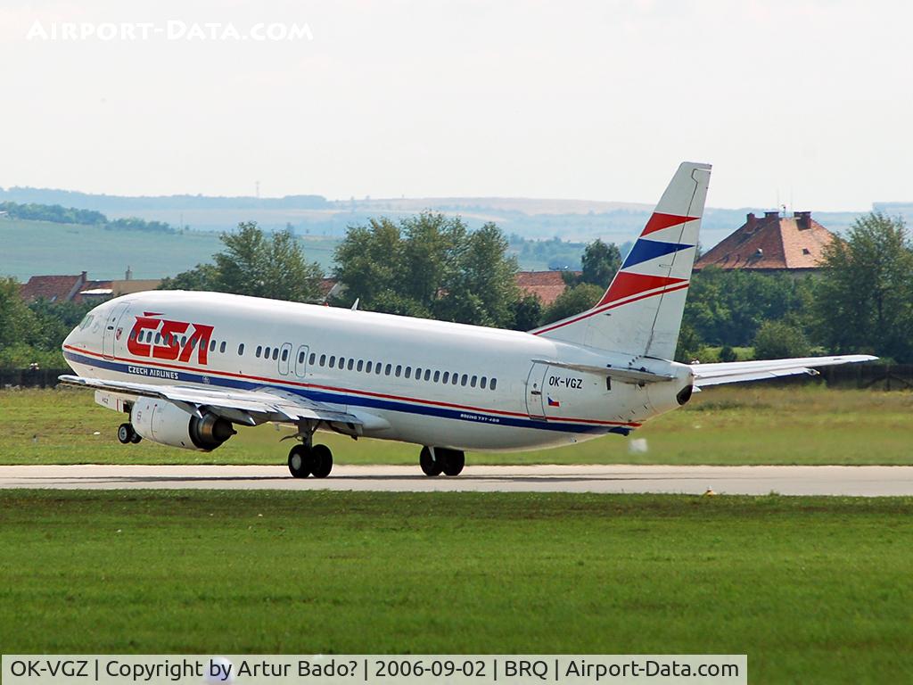 OK-VGZ, 1990 Boeing 737-4K5 C/N 24769, CSA