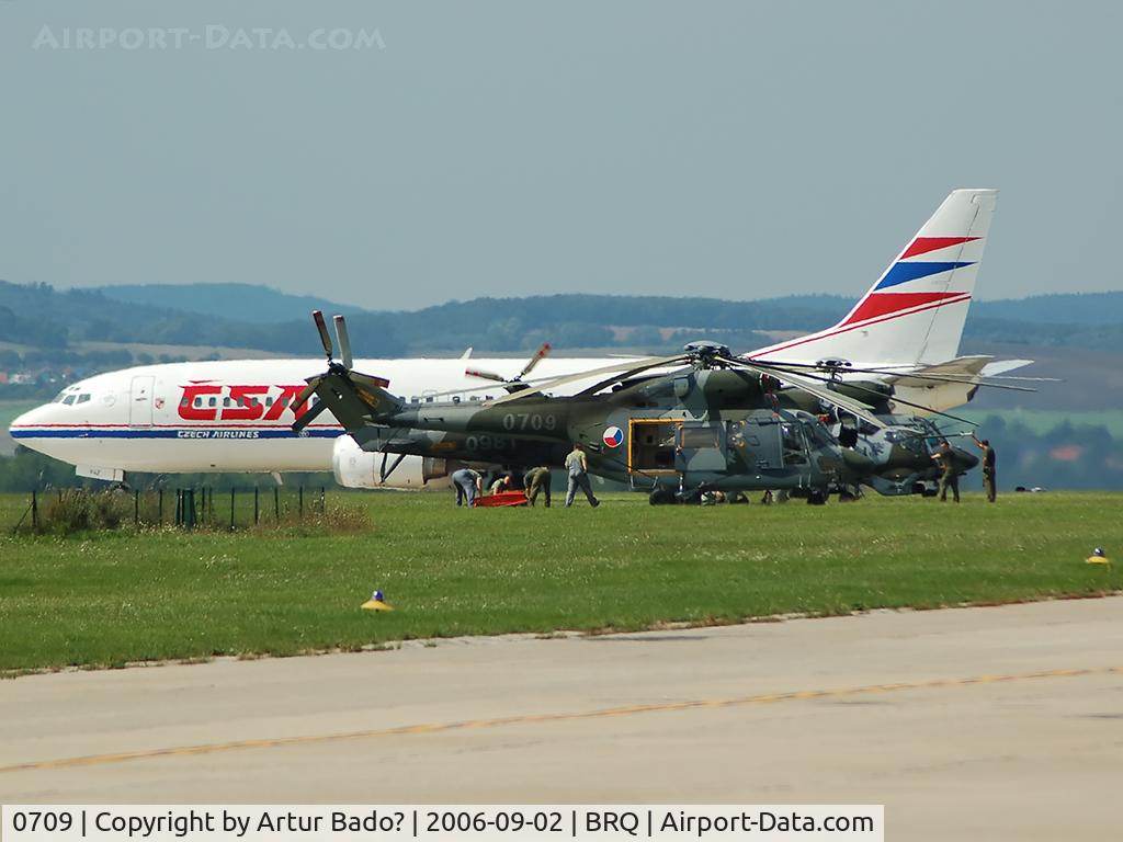 0709, PZL-Swidnik W-3A Sokól C/N 370709, Czech Air Force - PZL W3 Sokol