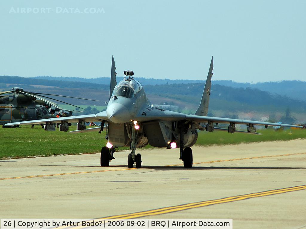 26, Mikoyan-Gurevich MiG-29UB C/N N50903027257, Mig29 - Hungary Air Force