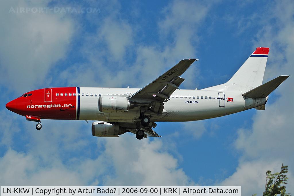 LN-KKW, 1989 Boeing 737-3K9 C/N 24213, Norwegian