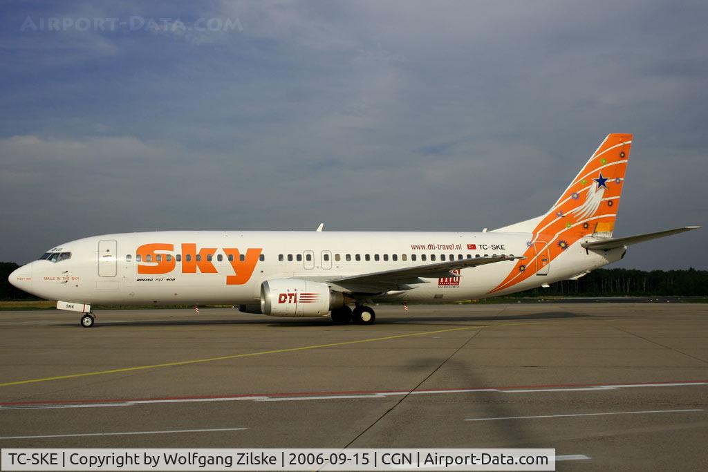 TC-SKE, 1992 Boeing 737-4Q8 C/N 25163, visitor