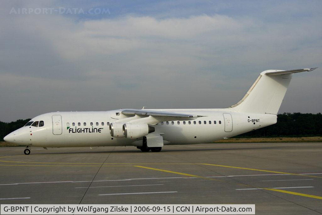 G-BPNT, 1989 British Aerospace BAe.146-300 C/N E3126, visitor