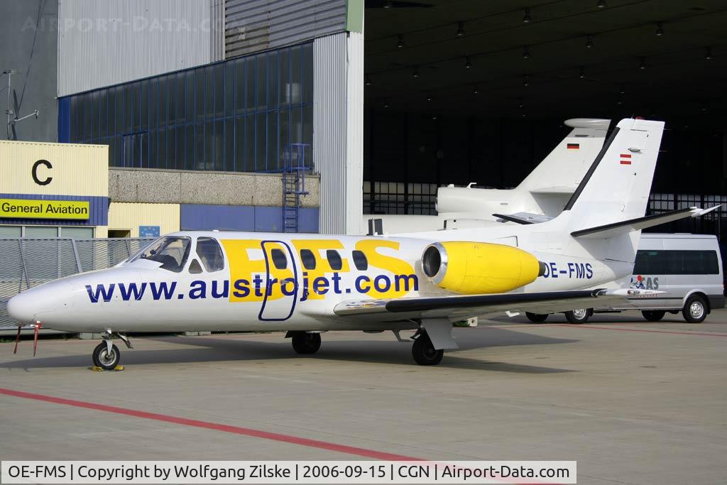 OE-FMS, 1979 Cessna 501 Citation I/SP C/N 501-0239, visitor