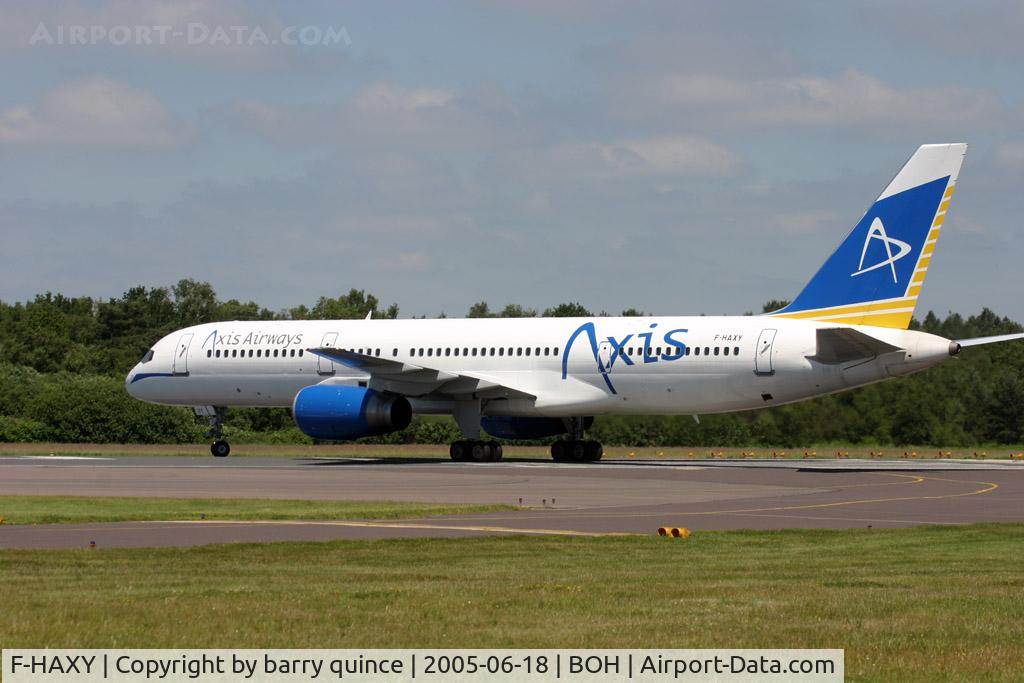 F-HAXY, 1994 Boeing 757-2K2 C/N 26635, 757 AXIS AIRWAYS