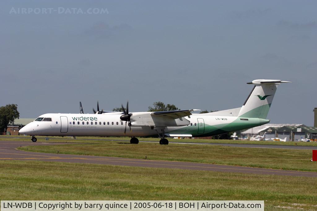 LN-WDB, 2002 De Havilland Canada DHC-8-402Q Dash 8 C/N 4070, WIDROE DHC 8