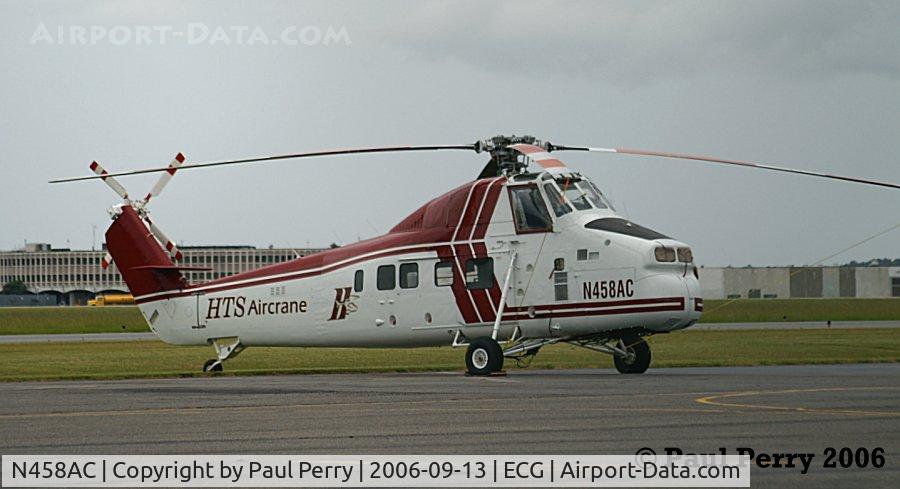 N458AC, 1963 Sikorsky S-58ET C/N 58-1662, Certainly a rare pleasure to find one, rarer still if she had the radial engine