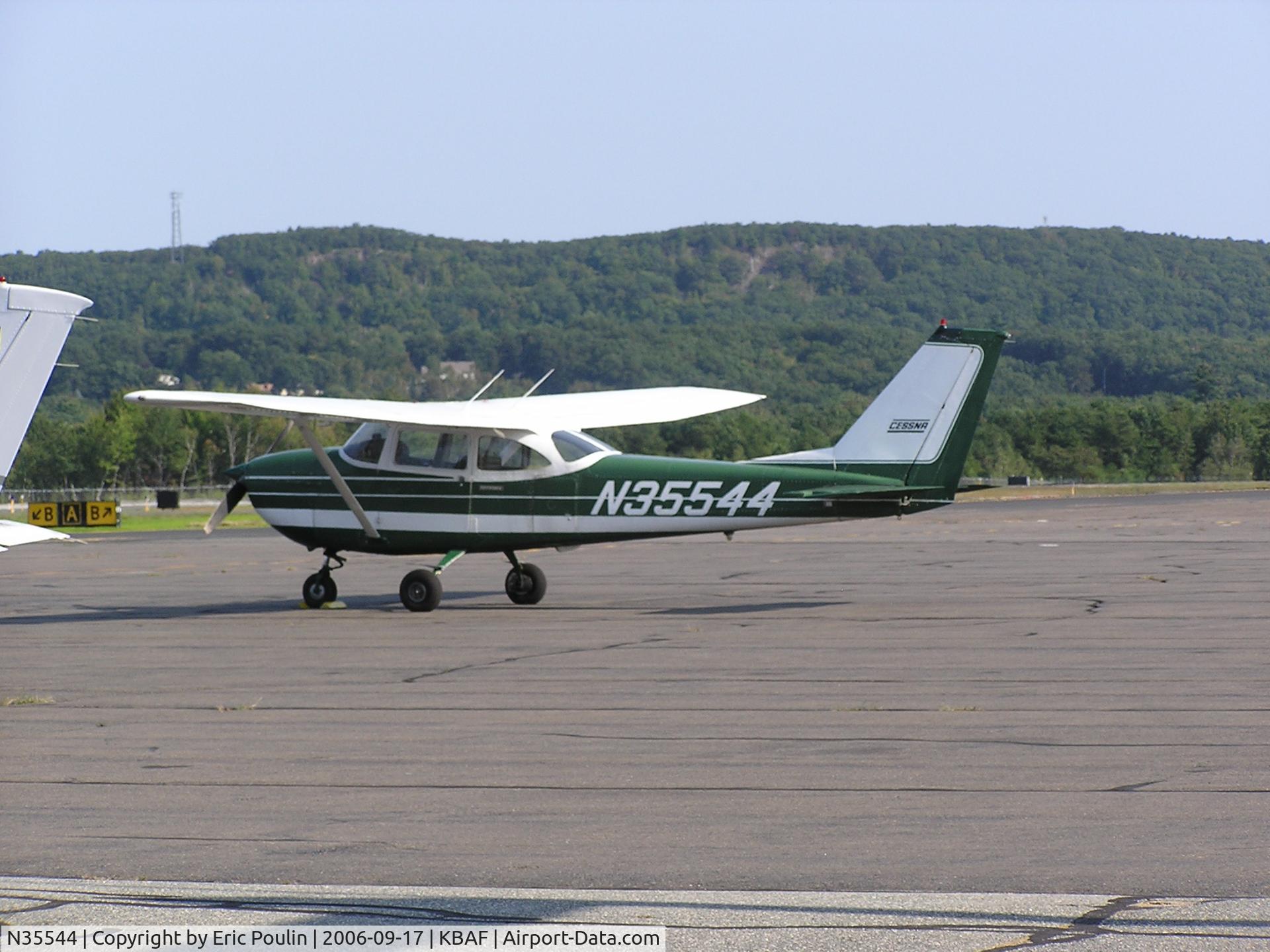 N35544, 1968 Cessna 172I C/N 17256825, N35544 at KBAF Barnes- Westfiele MA