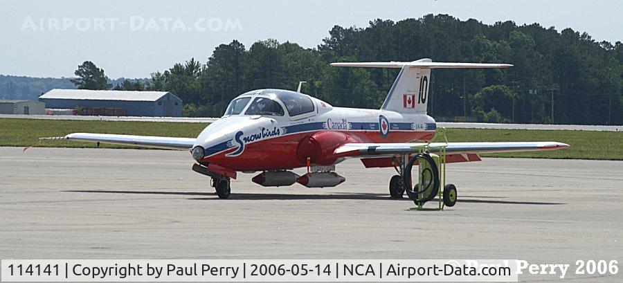 114141, Canadair CT-114 Tutor C/N 26141, The Snowbirds seem to go on and on...Number Ten here