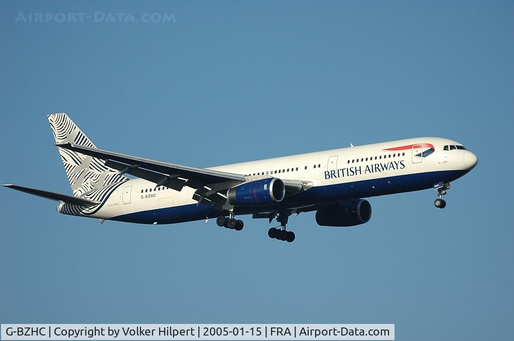 G-BZHC, 1998 Boeing 767-336 C/N 29232, Boeing 767-336ER