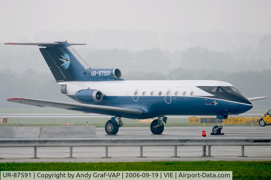 UR-87591, 1978 Yakovlev Yak-40 C/N 9741056, At GAC West