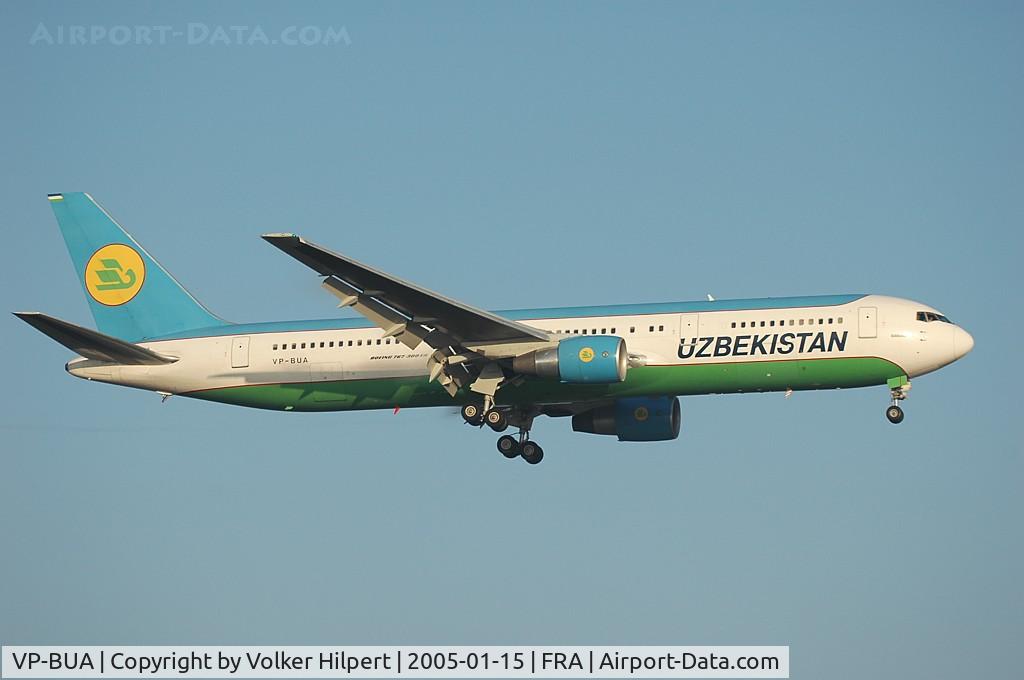 VP-BUA, 1996 Boeing 767-300/ER C/N 28370, Boeing 767-33PER