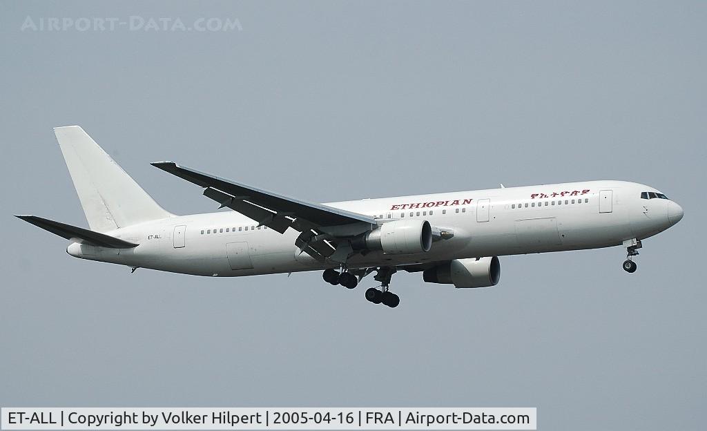 ET-ALL, 2000 Boeing 767-3BG/ER C/N 30564, Boeing 767-3BGER