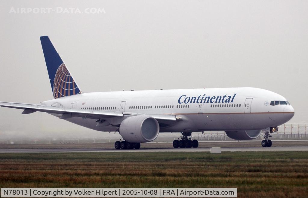 N78013, 1999 Boeing 777-224 C/N 29861, Boeing 777-224ER