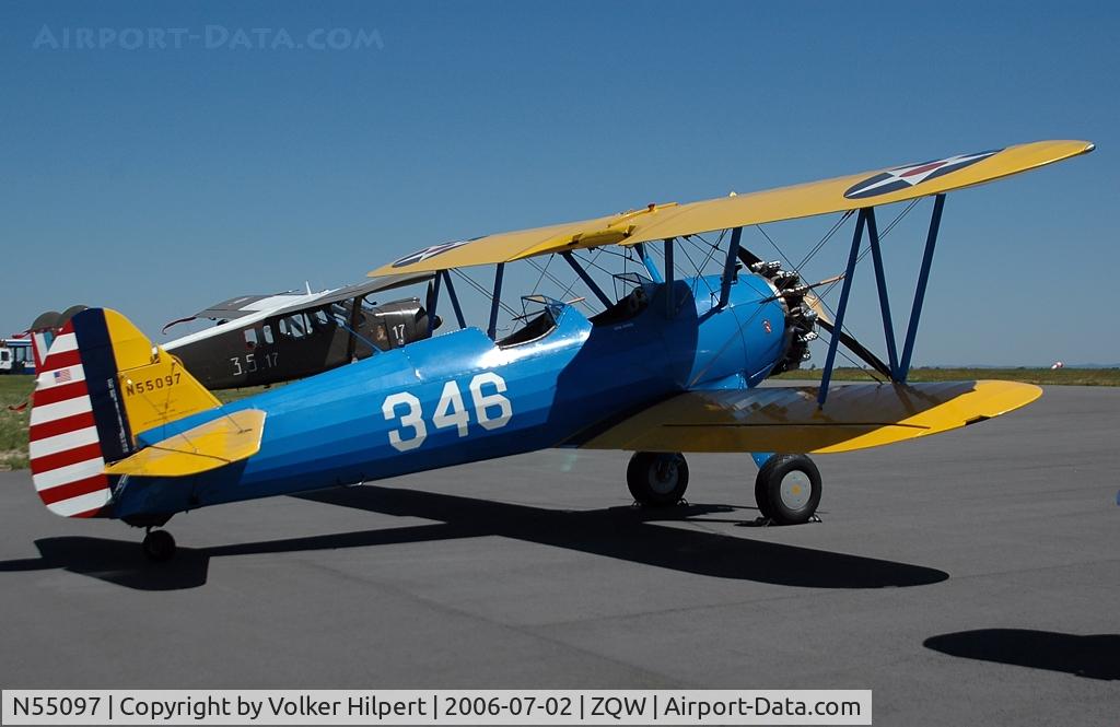 N55097, 1941 Boeing A75N1(PT17) C/N 75-710, Boeing B75N Stearman
