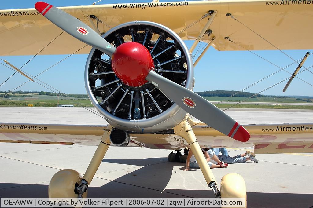 OE-AWW, 1943 Boeing N2S-5 Kaydet (E75) C/N 75-5386, Boeing PT-13 Stearman