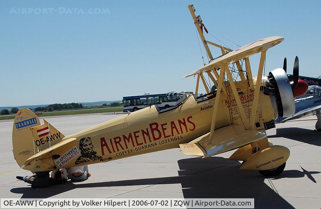 OE-AWW, 1943 Boeing N2S-5 Kaydet (E75) C/N 75-5386, Boeing PT-13 Stearman