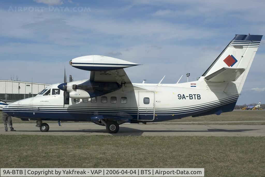 9A-BTB, 1990 Let L-410UVP-E Turbolet C/N 902506, Trade Air Let410
