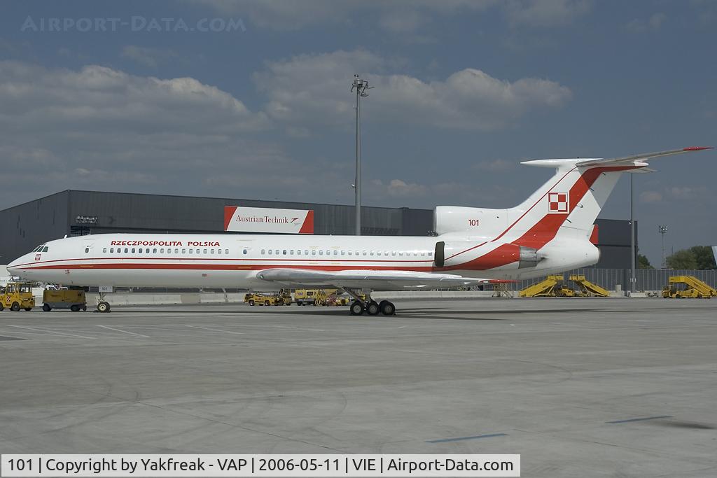 101, 1990 Tupolev Tu-154M C/N 90A837, Polish Air Force Tupolev 154