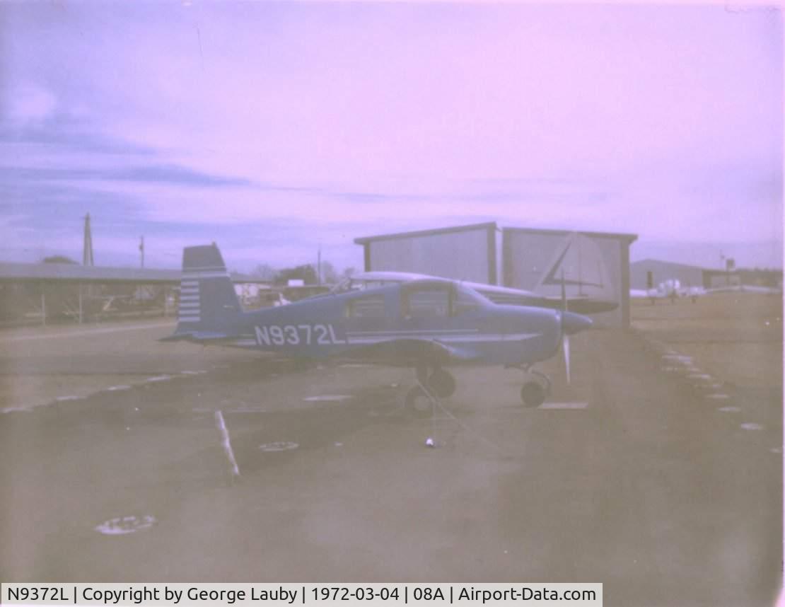 N9372L, 1971 American Aviation AA-1A Trainer C/N AA1A-0172, N9372L in 1972