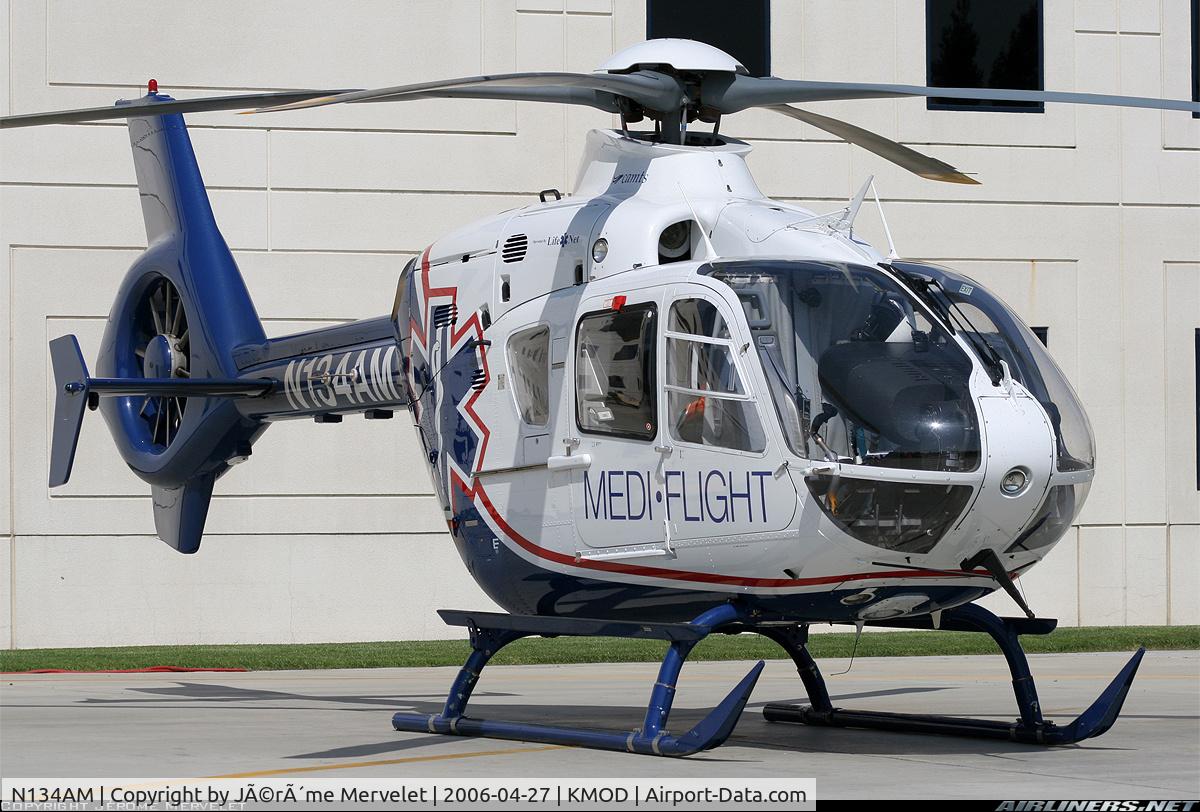 N134AM, 2004 Eurocopter EC-135P-2 C/N 0324, Medi-Flight Modesto, CA
