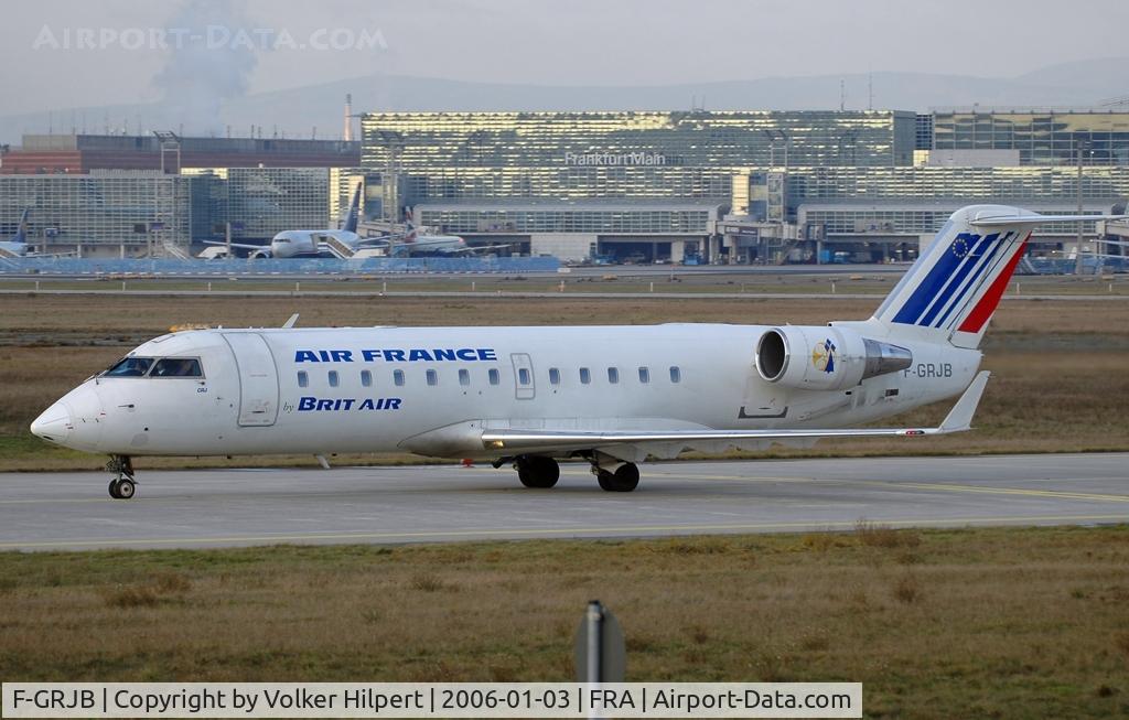 F-GRJB, 1995 Canadair CRJ-100ER (CL-600-2B19) C/N 7076, Bombardier CRJ 100ER