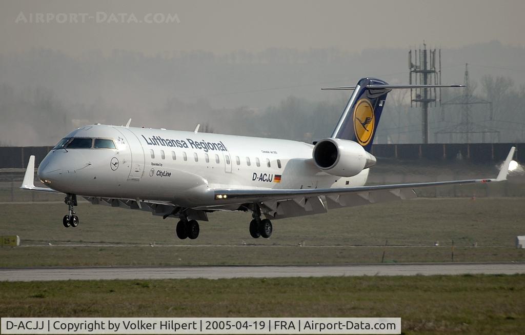 D-ACJJ, 1998 Canadair CRJ-100LR (CL-600-2B19) C/N 7298, Bombardier CRJ 100LR