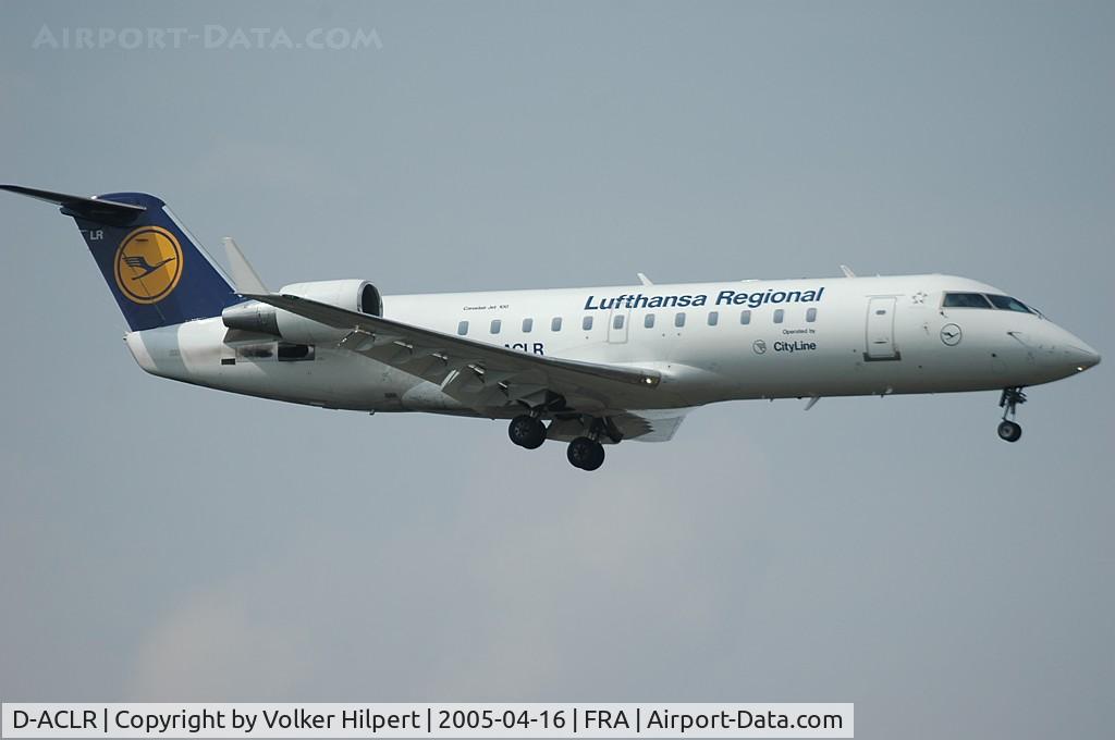 D-ACLR, Canadair CRJ-100LR (CL-600-2B19) C/N 7086, Bombardier CRJ 100LR