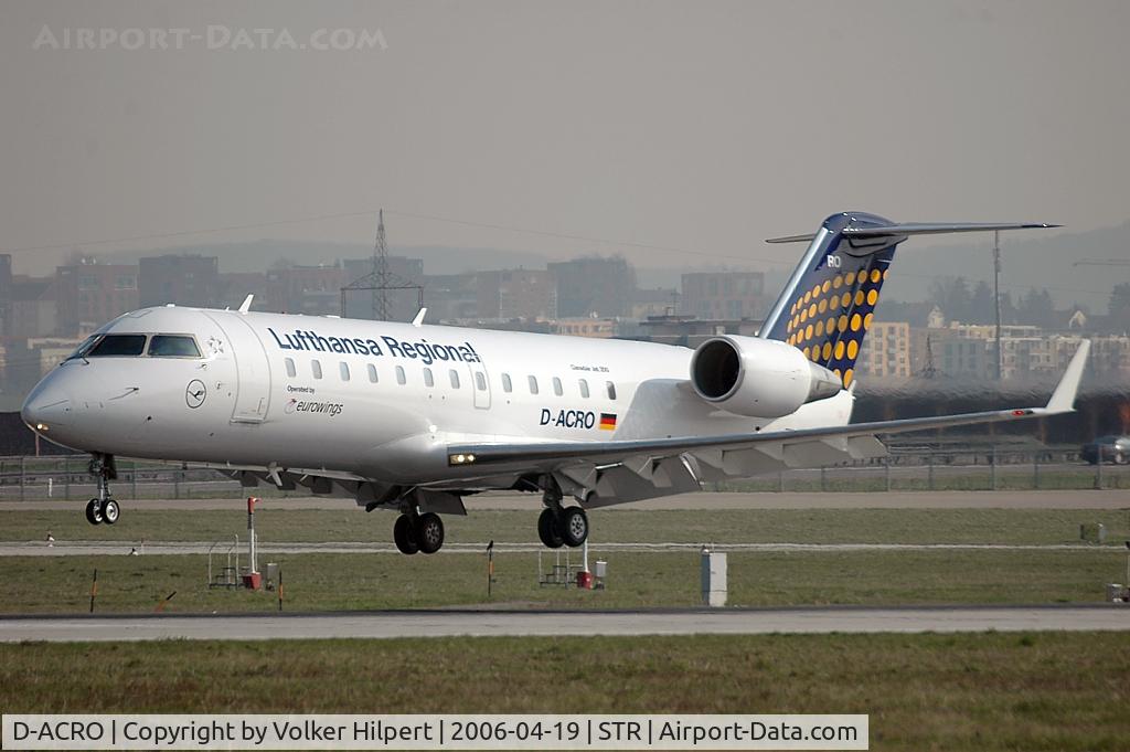 D-ACRO, 2001 Canadair CRJ-200LR (CL-600-2B19) C/N 7494, Bombardier CRJ 200LR