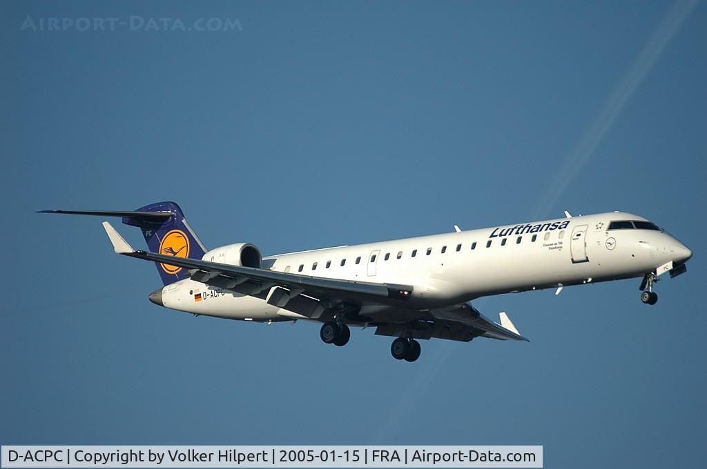 D-ACPC, 2001 Canadair CRJ-701ER (CL-600-2C10) Regional Jet C/N 10014, Bombardier CRJ 701ER