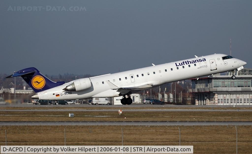 D-ACPD, 2001 Canadair CRJ-701ER (CL-600-2C10) Regional Jet C/N 10015, Bombardier CRJ 701ER