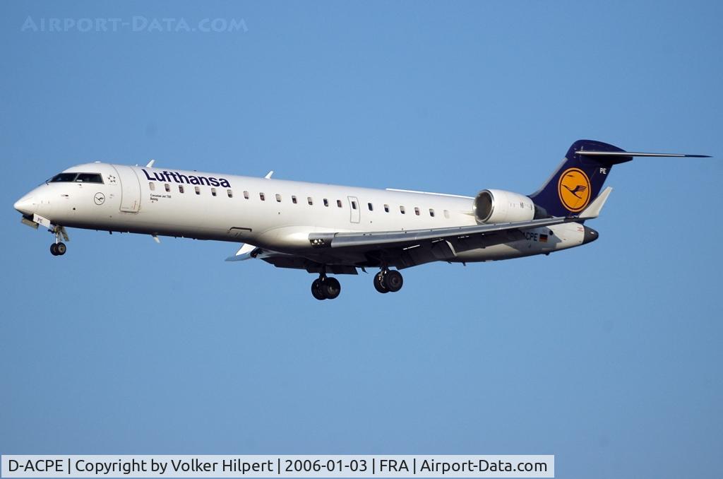 D-ACPE, 2001 Bombardier CRJ-701ER (CL-600-2C10) Regional Jet C/N 10027, Bombardier CRJ 701ER