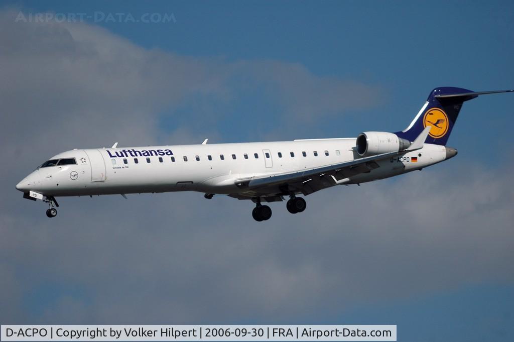 D-ACPO, 2003 Canadair CRJ-701ER (CL-600-2C10) Regional Jet C/N 10085, Bombardier CRJ 701ER