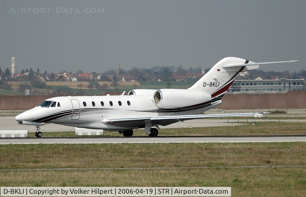 D-BKLI, 2003 Cessna 750 Citation X Citation X C/N 750-0219, Cessna 750 Citation X