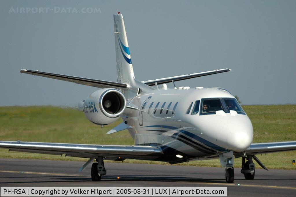 PH-RSA, Cessna 560XL Citation C/N 560-5110, Cessna 560 Excel