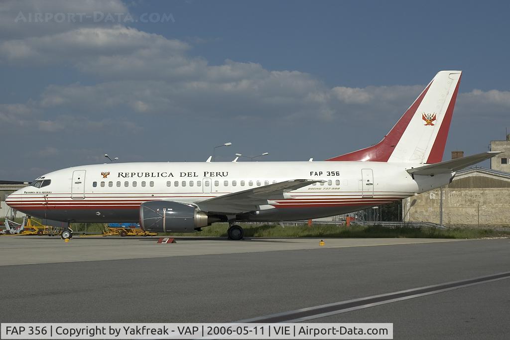 FAP 356, 1995 Boeing 737-528 C/N 27426/2739, Peru Boeing 737-500