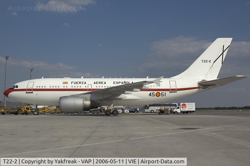 T22-2, 1990 Airbus A310-304 C/N 551, Spanish Air Force Airbus 310-300