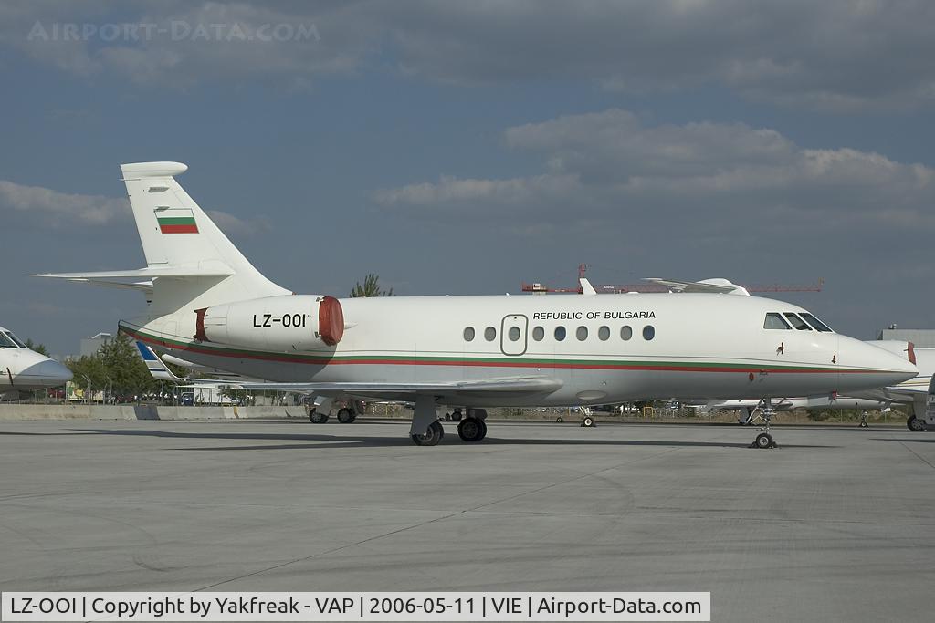 LZ-OOI, 2000 Dassault Falcon 2000 C/N 123, Bulgarian Government Falcon 2000