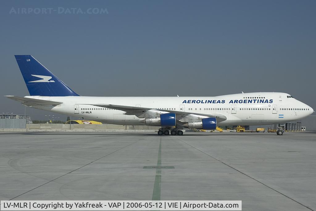 LV-MLR, 1979 Boeing 747-287B C/N 21727, Aerolineas Argentinas Boeing 747-200