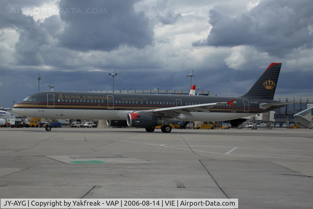 JY-AYG, 2006 Airbus A321-231 C/N 2730, Royal Jordanian AIrbus 321