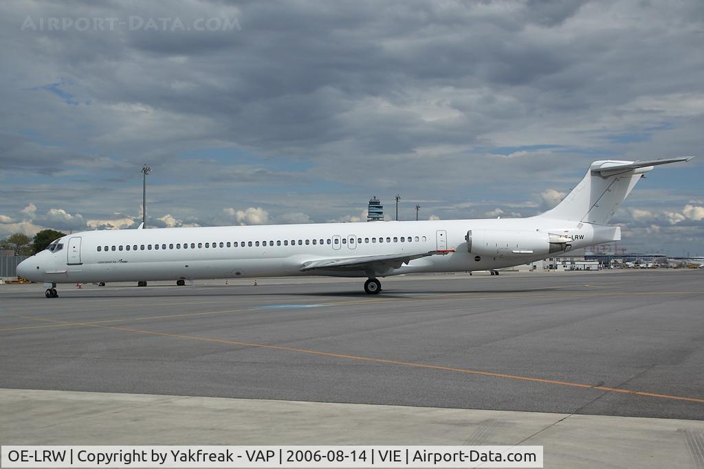OE-LRW, 1989 McDonnell Douglas MD-83 (DC-9-83) C/N 49629, Map Jets MD80
