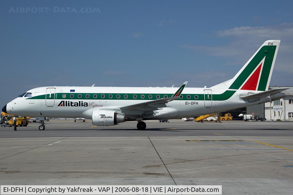 EI-DFH, 2004 Embraer 170LR (ERJ-170-100LR) C/N 17000009, Alitalia Embraer 170