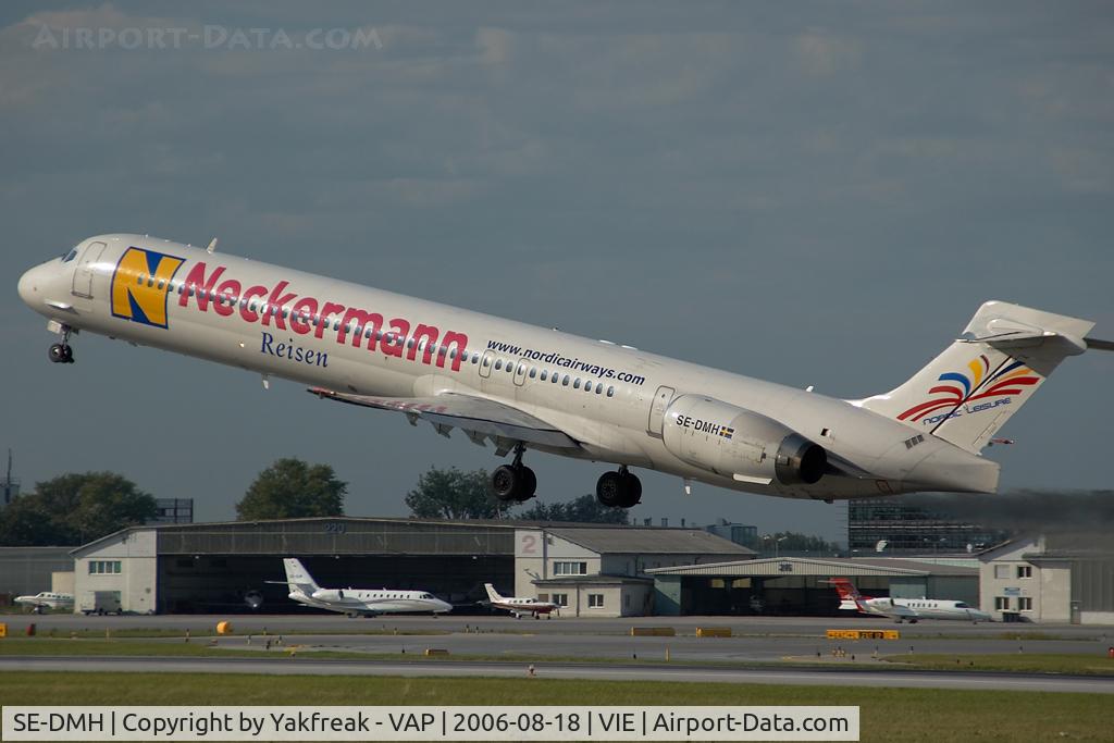 SE-DMH, 1997 McDonnell Douglas MD-90-30 C/N 53543, Nordic Airways MD90
