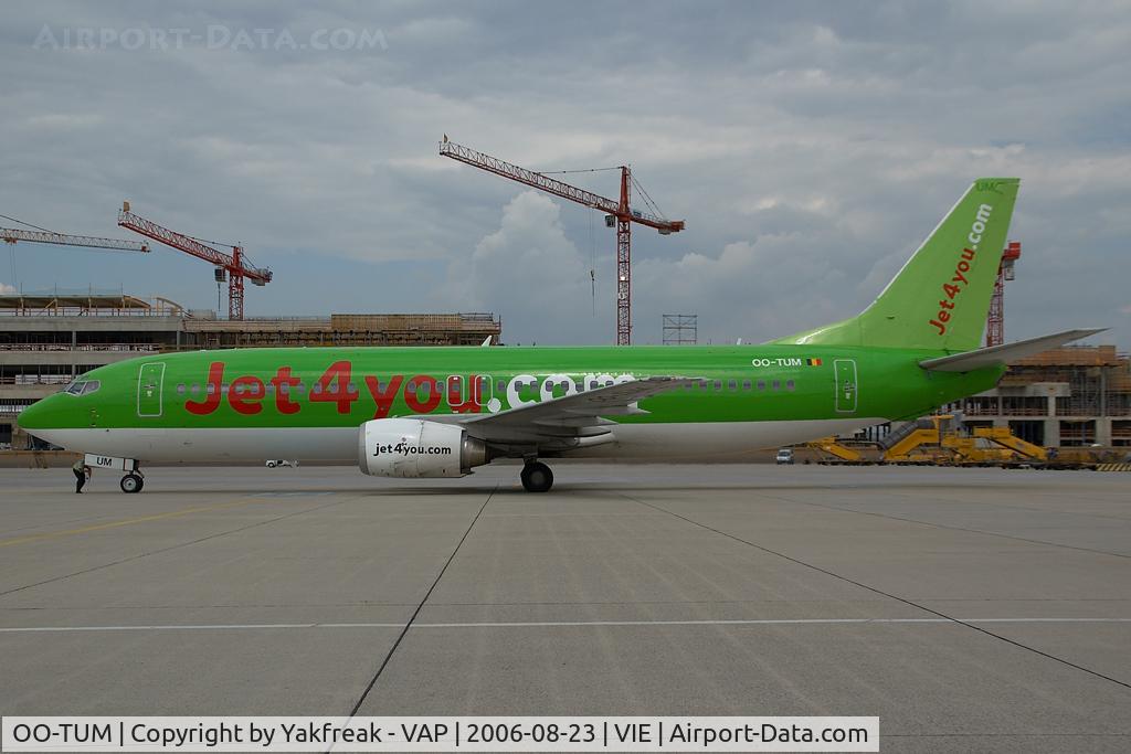 OO-TUM, 1990 Boeing 737-4B3 C/N 24750, Jet4you Boeing 737-400